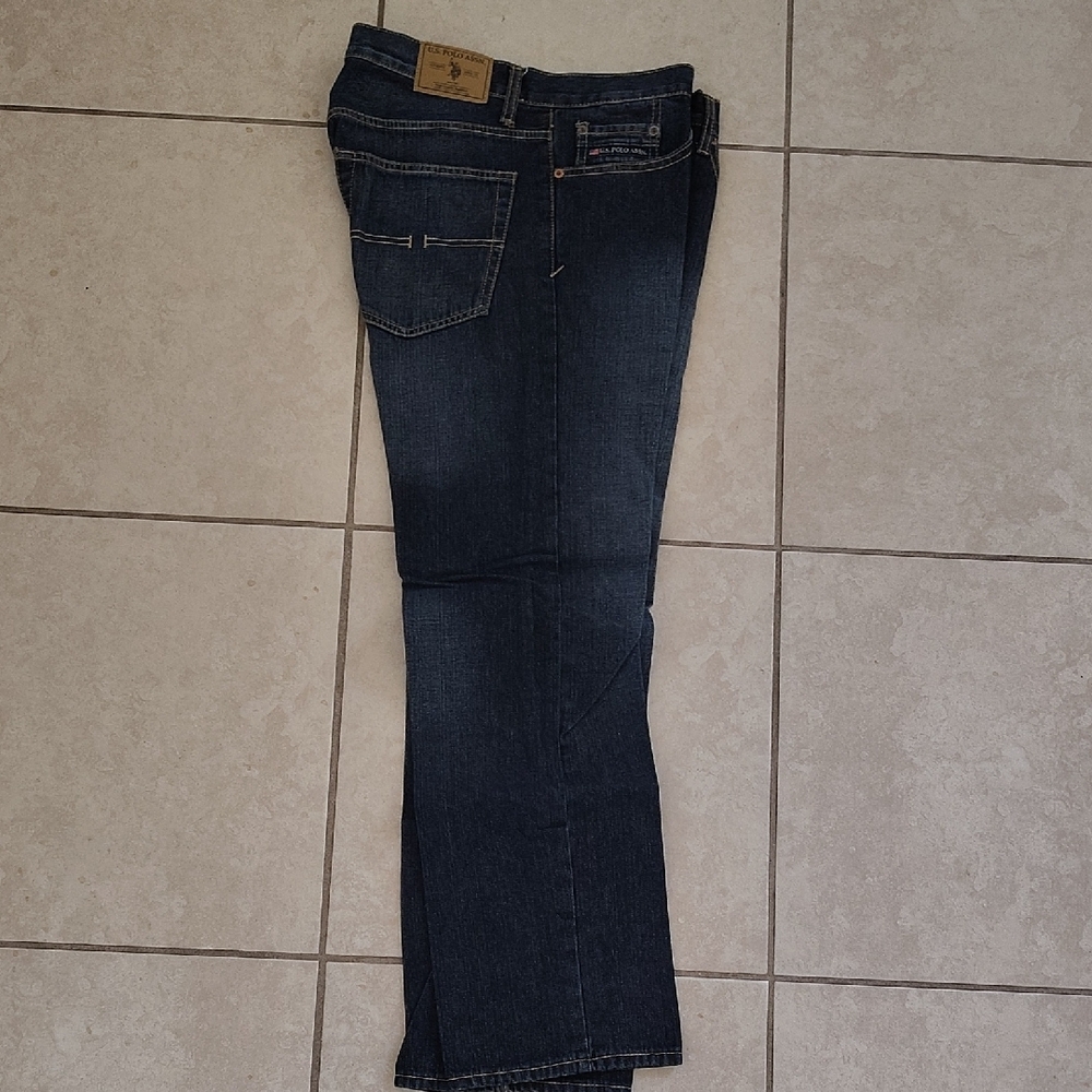 Dark Blue Denim Jeans